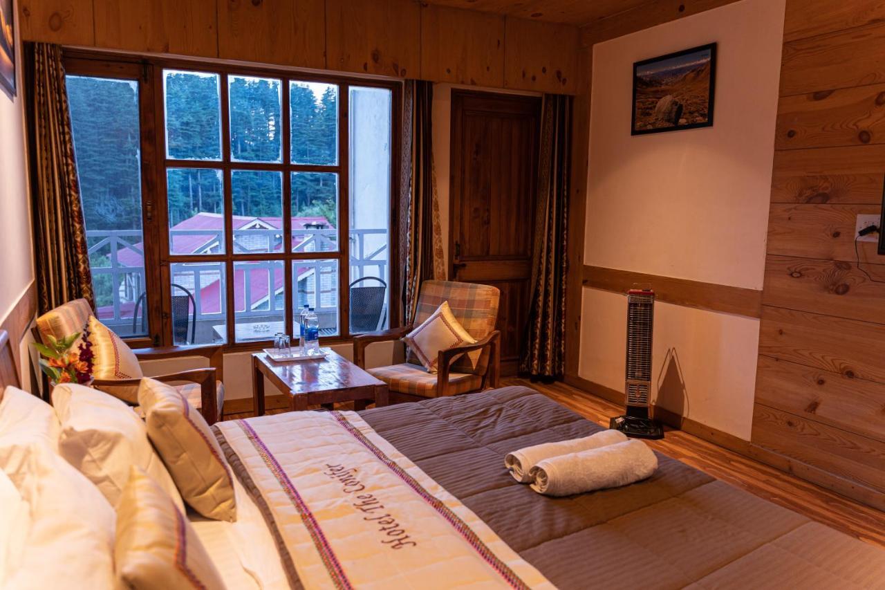 The Conifer Hotel Manāli Buitenkant foto